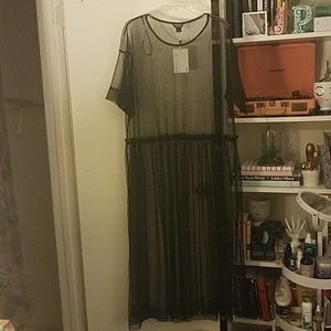 ASOS sheer maxi dress